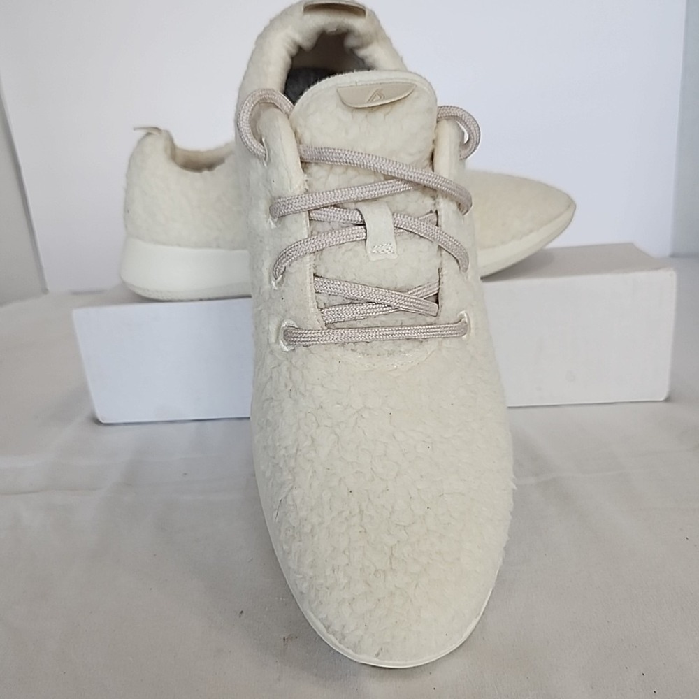 Allbirds‎ Wool Runner Fluffs Men Sneakers Shoes White M9